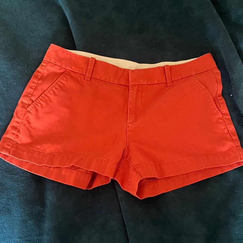 Uniqlo High Waist Red Women's Shorts